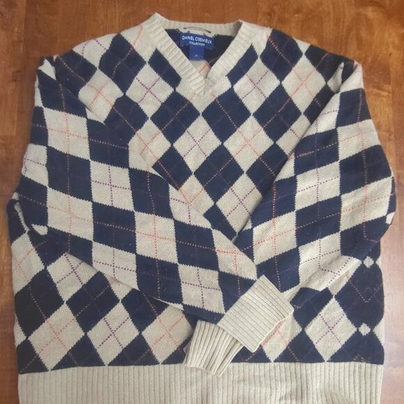 Daniel Cremieux Collection ~ Sz XL ~ Lambs’ Wool Sweater ~ Excellent Condition - Picture 3 of 7